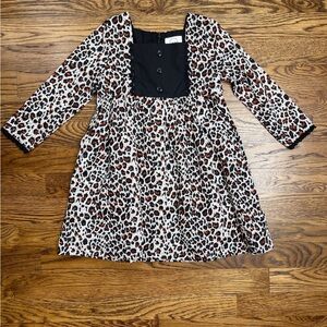 NWOT VanLuke Elena Dress In midnight Safari